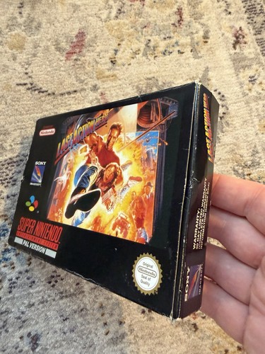 Last action hero snes - -, cart