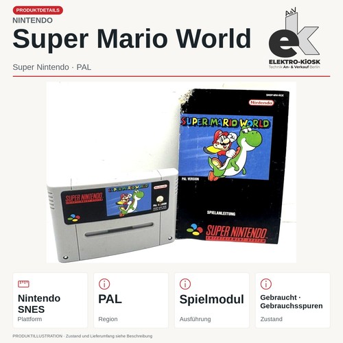 Super mario world snes - mario,