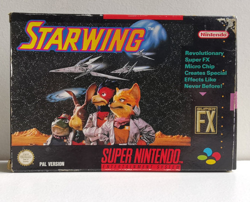 Starwing super nintendo - super,