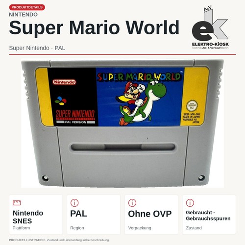Super mario world snes - 🎮,