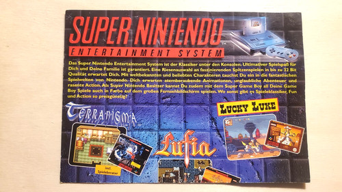 Super nintendo extra oder - nintendo,