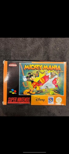 Mickey mania snes - ,