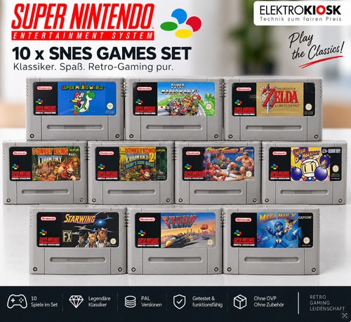 Super nintendo x stück - super,