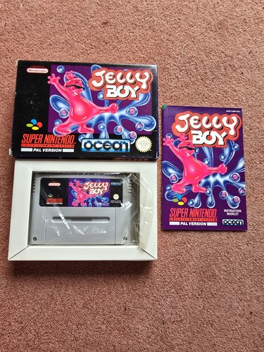 Jelly boy super nintendo snes - boy,