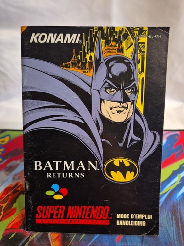 Batman returns snes super - returns,