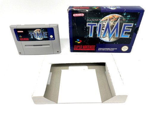 Illusion time snes super - of,