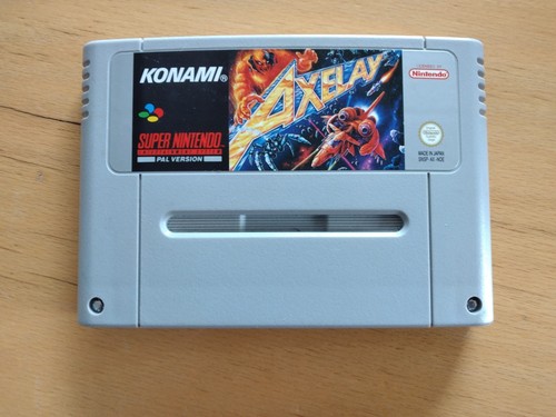 Snes spiel axelay - axelay, selten