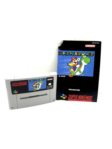 Super mario world snes - super,